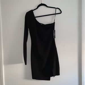 LULUS BLACK COCKTAIL MINI DRESS